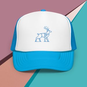 foam trucker hat with your nature guide (deer)