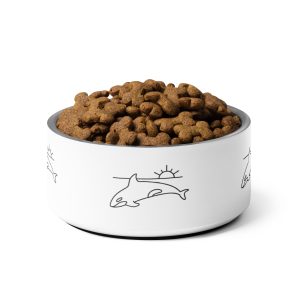 orca nature guide pet bowl