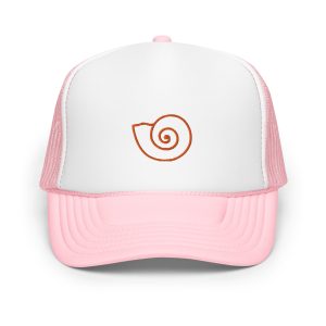 spiral foam trucker hat