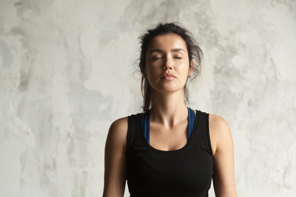 portrait,of,young,attractive,yogi,woman,with,her,eyes,closed