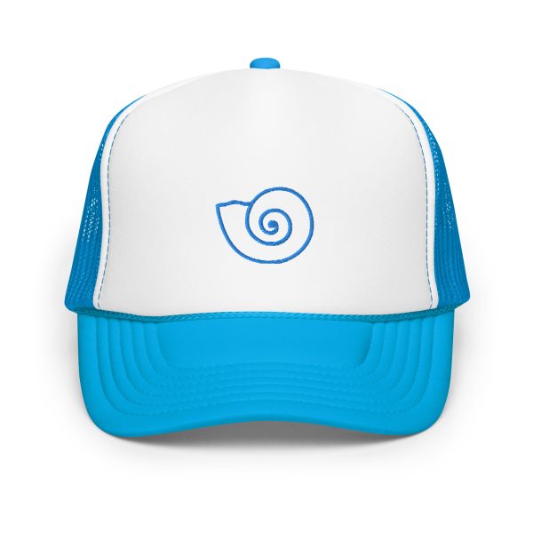 spiral foam trucker hat