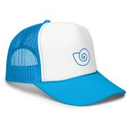 spiral foam trucker hat