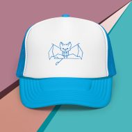 foam trucker hat with your nature guide (bat)