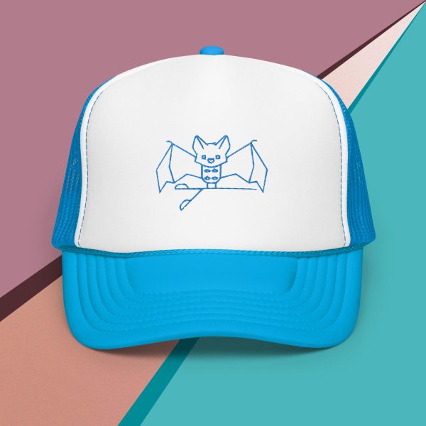 foam trucker hat with your nature guide (bat)