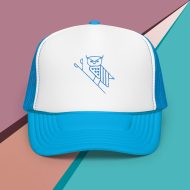 foam trucker hat with your nature guide (owl)