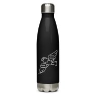 eagle nature guide stainless steel water bottle