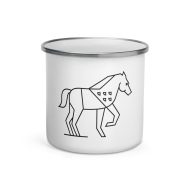 horse nature guide mug