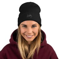 orca nature guide embroidered beanie