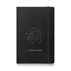 elephant hardcover bound notebook