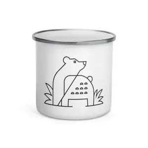bear nature guide mug