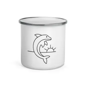 dolphin nature guide mug