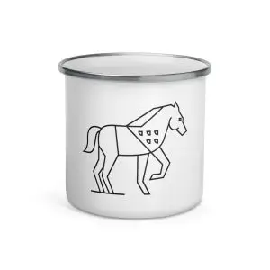 horse nature guide mug