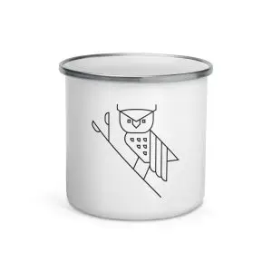 owl nature guide mug