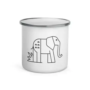 elephant nature guide mug