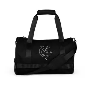 dolphin nature guide gym bag