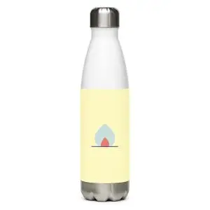 fire element stainless steel water bottle