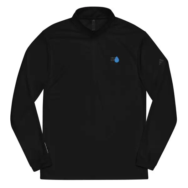 water element quarter zip pullover