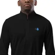 water element quarter zip pullover