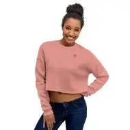 earth element crop sweatshirt