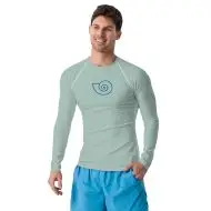 spiral men's rash guard