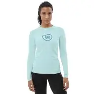 spiral women's rash guard