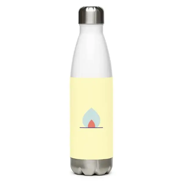 fire element stainless steel water bottle