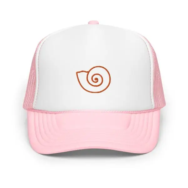 spiral foam trucker hat