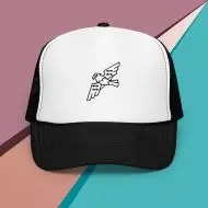 foam trucker hat with your nature guide (eagle)