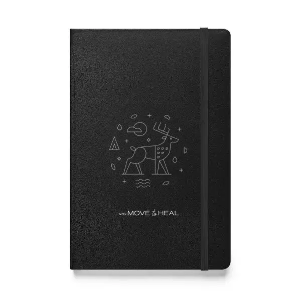 deer nature guide hardcover bound notebook