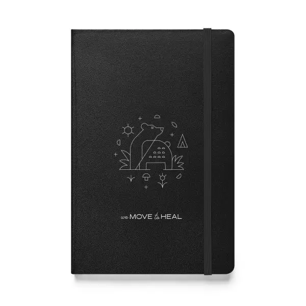 bear nature guide hardcover bound notebook