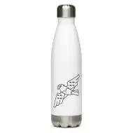 eagle nature guide stainless steel water bottle