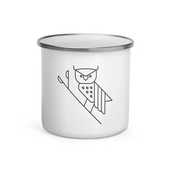 owl nature guide mug