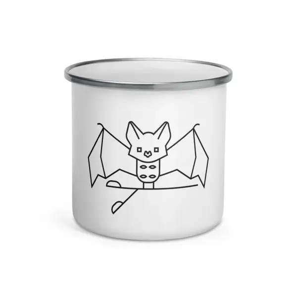 bat nature guide mug