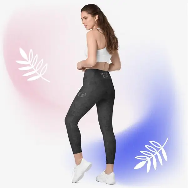 horse nature guide yoga leggings