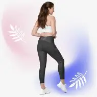 lion nature guide yoga leggings